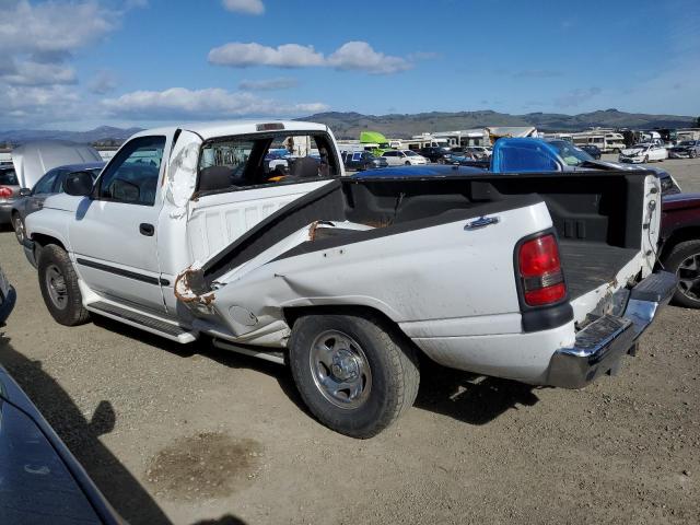 1B7HC16Z31S207316 - 2001 DODGE RAM TRUCK WHITE photo 2