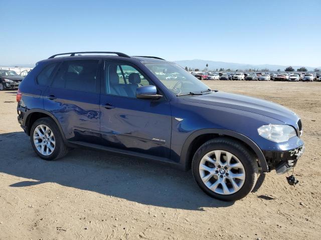 5UXZV4C58CL765790 - 2012 BMW X5 XDRIVE3 BLUE photo 4