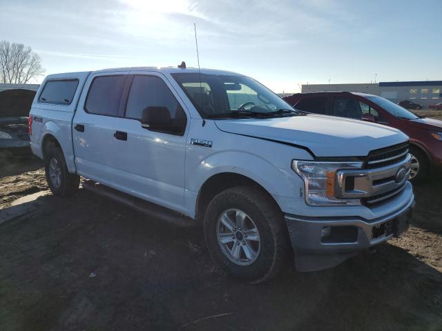 1FTEW1E50KKC44009 - 2019 FORD F150 SUPERCREW WHITE photo 4