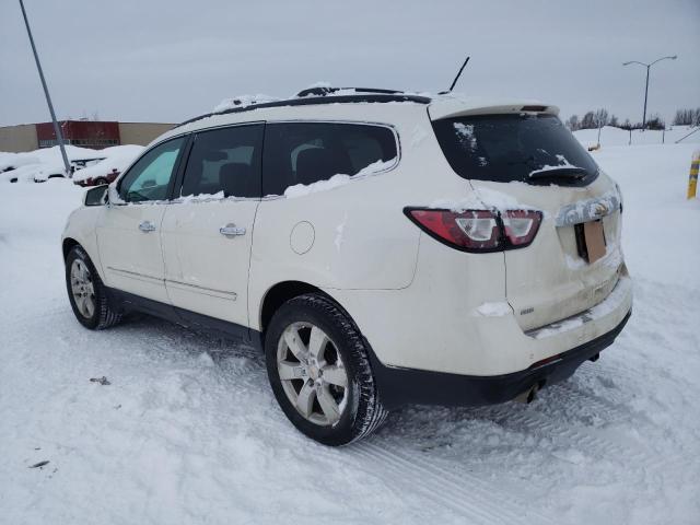 1GNKVLKD1DJ236885 - 2013 CHEVROLET TRAVERSE LTZ WHITE photo 2