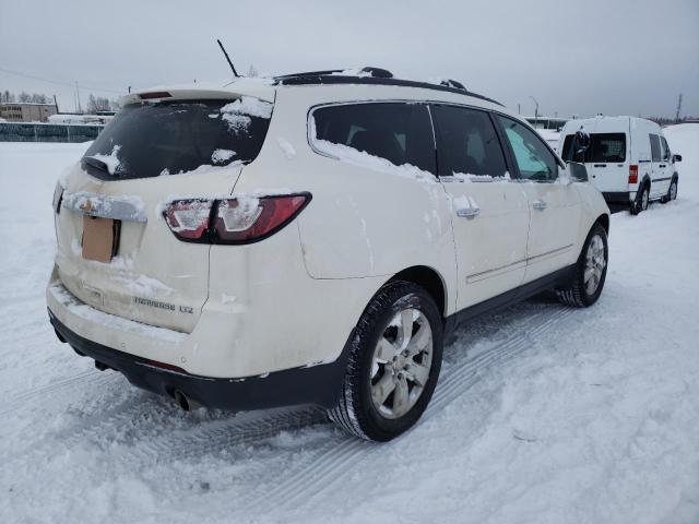 1GNKVLKD1DJ236885 - 2013 CHEVROLET TRAVERSE LTZ WHITE photo 3