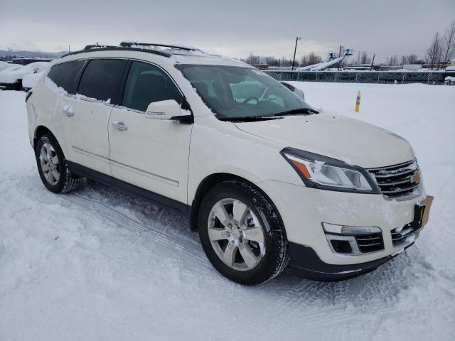 1GNKVLKD1DJ236885 - 2013 CHEVROLET TRAVERSE LTZ WHITE photo 4