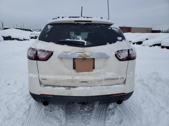 1GNKVLKD1DJ236885 - 2013 CHEVROLET TRAVERSE LTZ WHITE photo 6