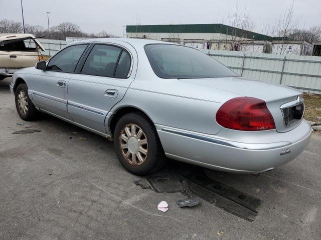 1LNHM97VX1Y645069 - 2001 LINCOLN CONTINENTA SILVER photo 2