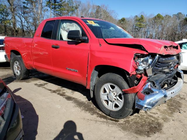 5TFRM5F13EX073838 - 2014 TOYOTA TUNDRA DOUBLE CAB SR/SR5 RED photo 4