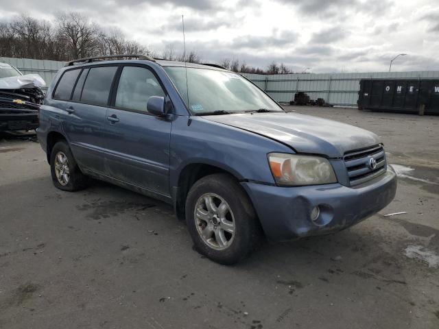 JTEHP21A960167723 - 2006 TOYOTA HIGHLANDER LIMITED BLUE photo 4