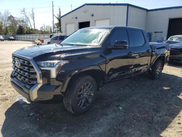 5TFNA5AB4PX019815 - 2023 TOYOTA TUNDRA CREWMAX PLATINUM BLACK photo 1