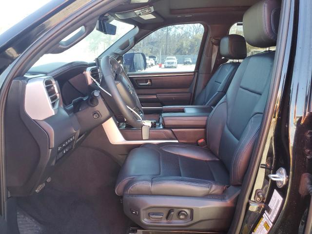 5TFNA5AB4PX019815 - 2023 TOYOTA TUNDRA CREWMAX PLATINUM Schwarz Foto 7