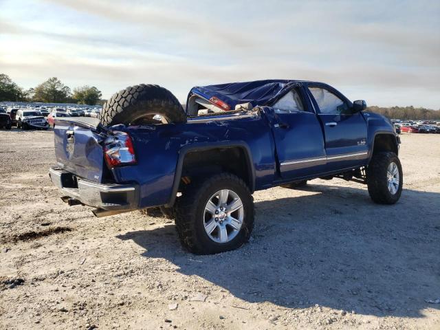 3GTU2VEC5EG305542 - 2014 GMC SIERRA K1500 SLT BLUE photo 3