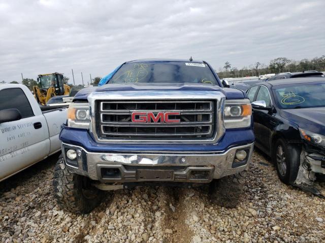 3GTU2VEC5EG305542 - 2014 GMC SIERRA K1500 SLT BLUE photo 5