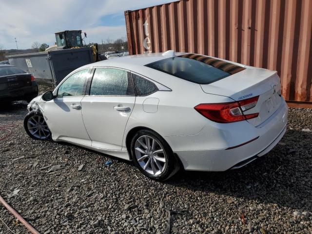 1HGCV1F18MA029008 - 2021 HONDA ACCORD LX WHITE photo 2