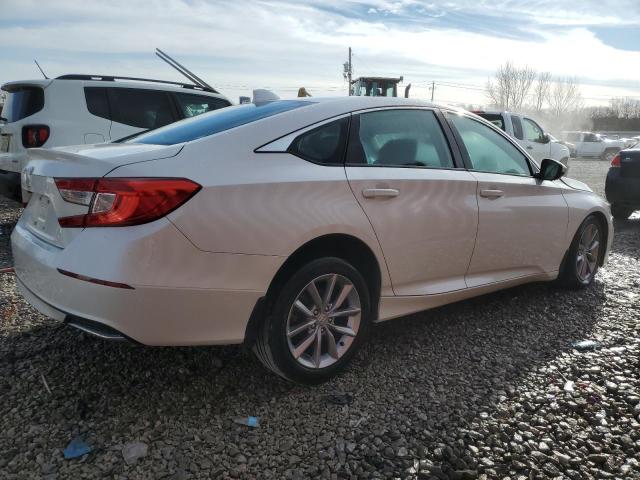 1HGCV1F18MA029008 - 2021 HONDA ACCORD LX WHITE photo 3