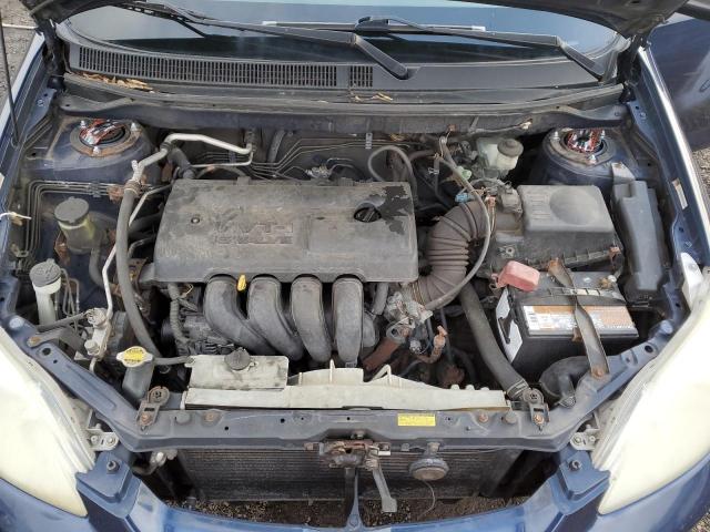 2T1LR32E03C046810 - 2003 TOYOTA COROLLA MA BASE BLUE photo 11