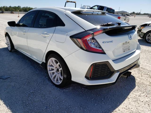 SHHFK7G42JU218755 - 2018 HONDA CIVIC SPORT 白色 照片 2