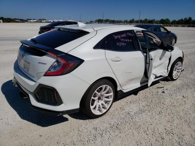 SHHFK7G42JU218755 - 2018 HONDA CIVIC SPORT WHITE photo 3