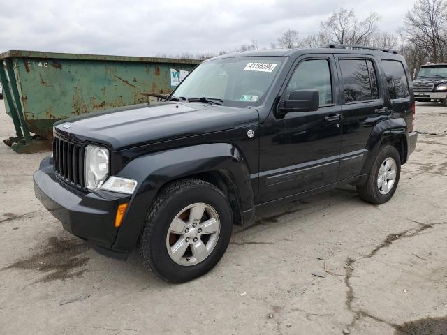 1J4PN2GK8AW136484 - 2010 JEEP LIBERTY SPORT BLACK photo 1