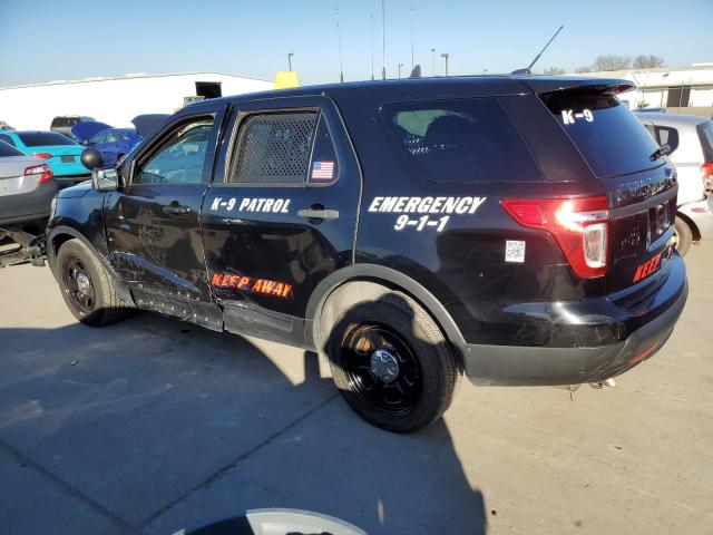 1FM5K8AR8EGB38617 - 2014 FORD EXPLORER POLICE INTERCEPTOR BLACK photo 2