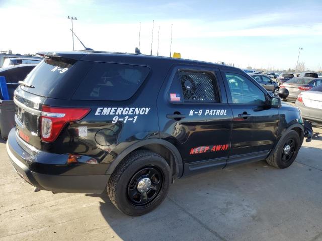 1FM5K8AR8EGB38617 - 2014 FORD EXPLORER POLICE INTERCEPTOR BLACK photo 3