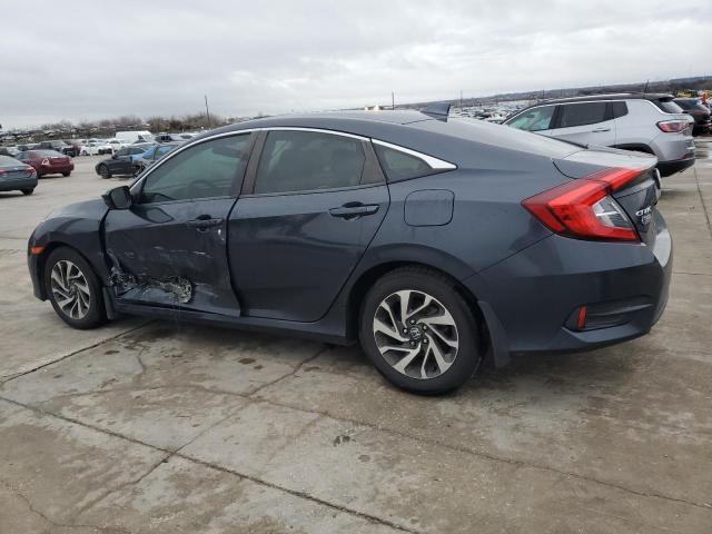 2HGFC2F77JH567113 - 2018 HONDA CIVIC EX GRAY photo 2