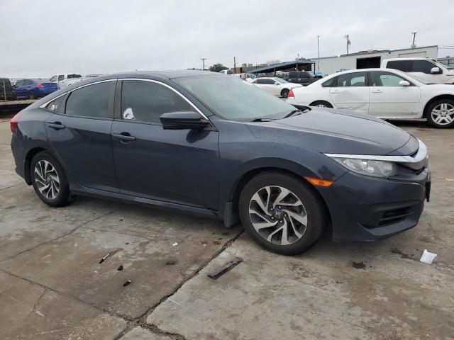 2HGFC2F77JH567113 - 2018 HONDA CIVIC EX GRAY photo 4