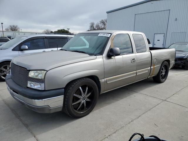 2GCEC19T531199734 - 2003 CHEVROLET SILVERADO BEIGE photo 1