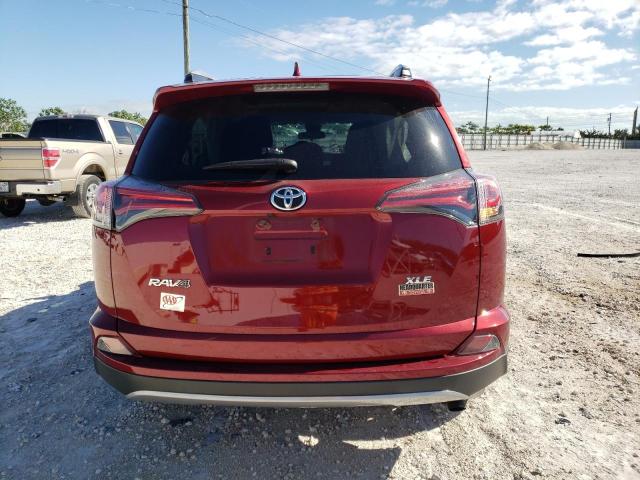 2T3WFREV9JW494342 - 2018 TOYOTA RAV4 ADVENTURE RED photo 6