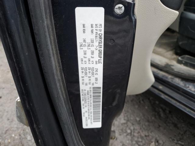 2C4RC1CG9ER463913 - 2014 CHRYSLER TOWN & COU TOURING L BLUE photo 13