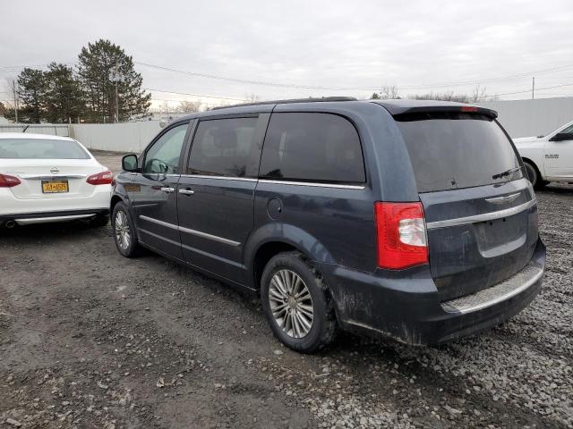 2C4RC1CG9ER463913 - 2014 CHRYSLER TOWN & COU TOURING L BLUE photo 2