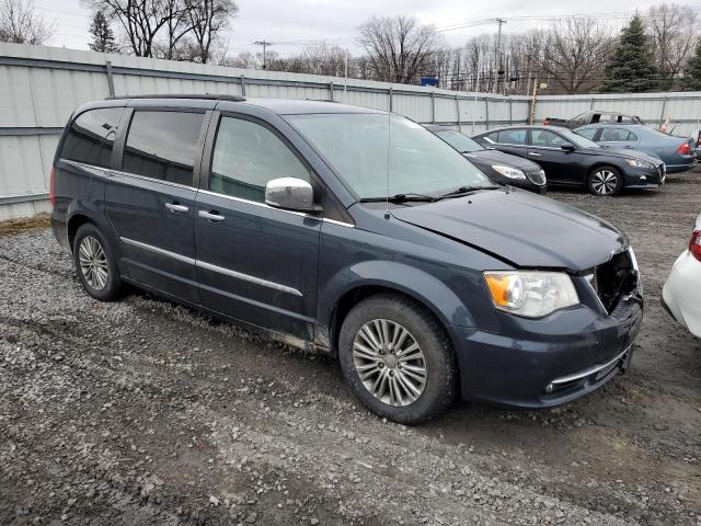 2C4RC1CG9ER463913 - 2014 CHRYSLER TOWN & COU TOURING L BLUE photo 4