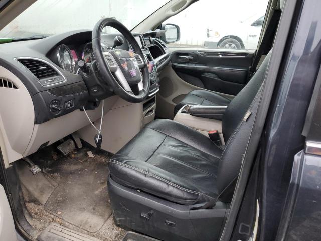 2C4RC1CG9ER463913 - 2014 CHRYSLER TOWN & COU TOURING L BLUE photo 7