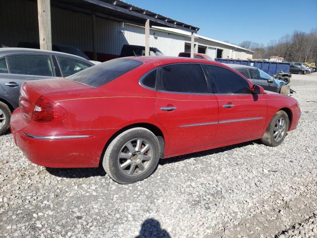 2G4WD582681137327 - 2008 BUICK LACROSSE CXL RED photo 3