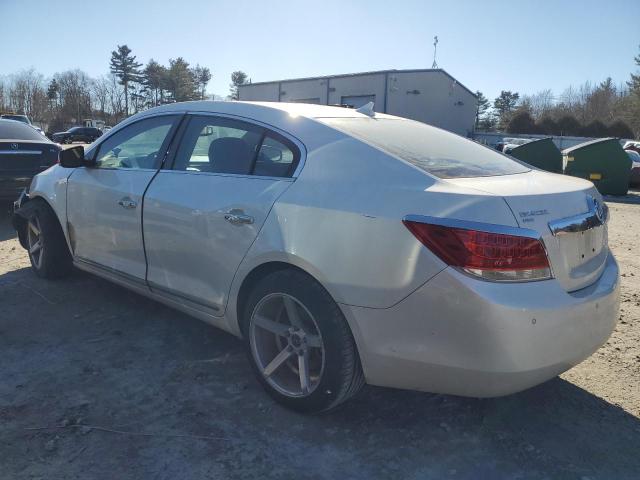 1G4GD5EG8AF186578 - 2010 BUICK LACROSSE CXL WHITE photo 2