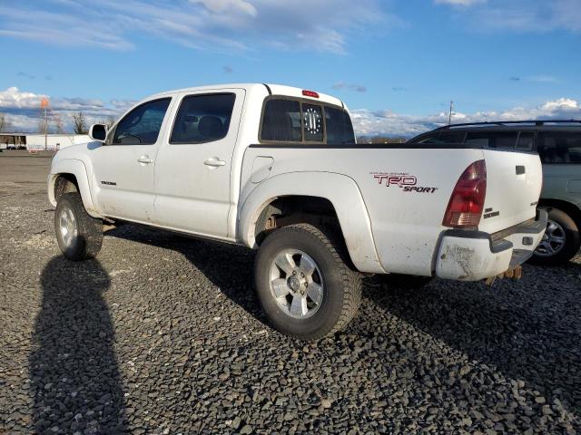 5TELU42N86Z310309 - 2006 TOYOTA TACOMA DOUBLE CAB WHITE photo 2