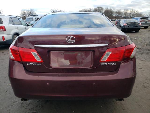 JTHBJ46G672008702 - 2007 LEXUS ES 350 PURPLE photo 6