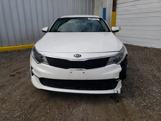 KNAGT4L34G5102723 - 2016 KIA OPTIMA LX WHITE photo 5