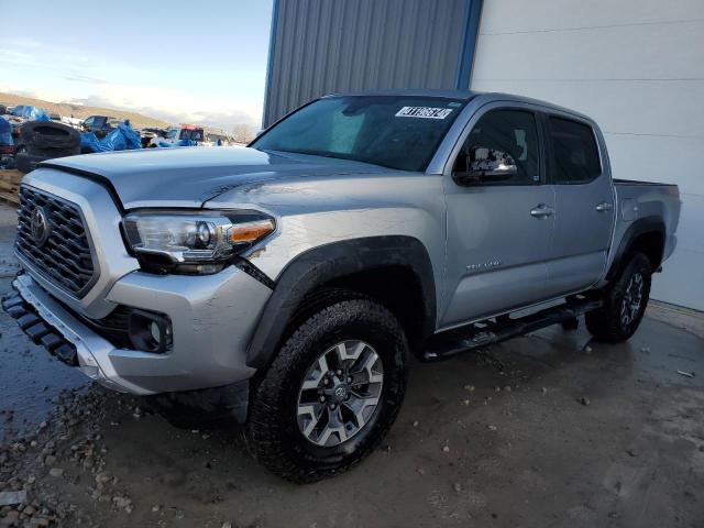 3TMCZ5AN8MM430176 - 2021 TOYOTA TACOMA DOUBLE CAB SILVER photo 1