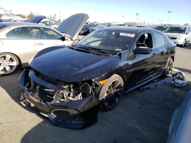 SHHFK7H4XJU401125 - 2018 HONDA CIVIC SPORT 黑色 照片 1