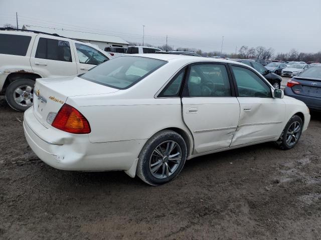 4T1BF28B52U257526 - 2002 TOYOTA AVALON XL WHITE photo 3