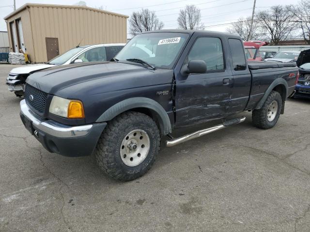 1FTZR45E52PB27586 - 2002 FORD RANGER SUPER CAB BLUE photo 1