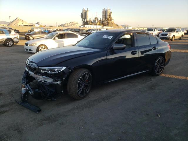 3MW5U9J07M8B51875 - 2021 BMW M340XI BLACK photo 1