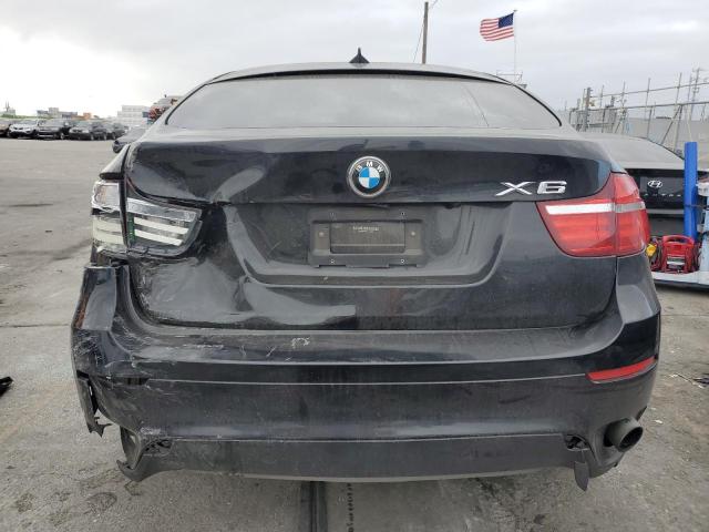 5UXFG2C54E0H10908 - 2014 BMW X6 XDRIVE35I BLACK photo 6