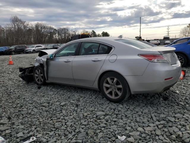 19UUA8F5XDA002730 - 2013 ACURA TL TECH SILVER photo 2