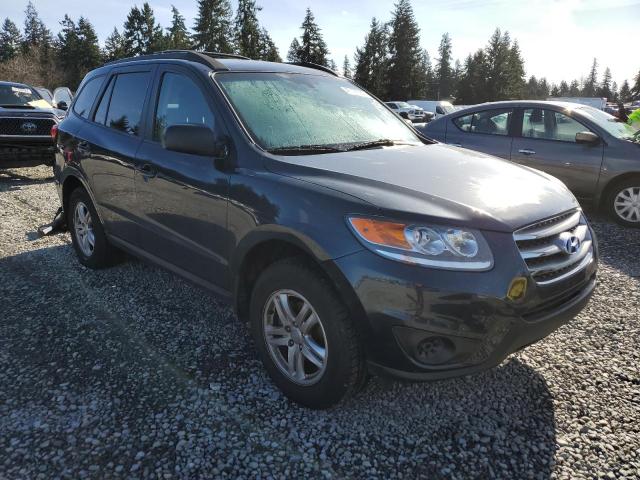 5XYZGDAG4CG137852 - 2012 HYUNDAI SANTA FE GLS BLUE photo 4