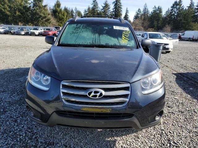 5XYZGDAG4CG137852 - 2012 HYUNDAI SANTA FE GLS BLUE photo 5