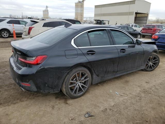 3MW5R7J01M8B86238 - 2021 BMW 330XI CHARCOAL photo 3