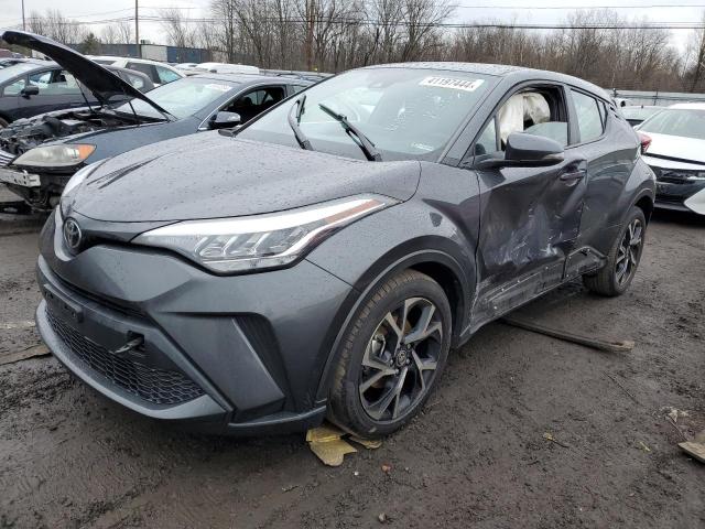 NMTKHMBX5MR120719 - 2021 TOYOTA C-HR XLE GRAY photo 1