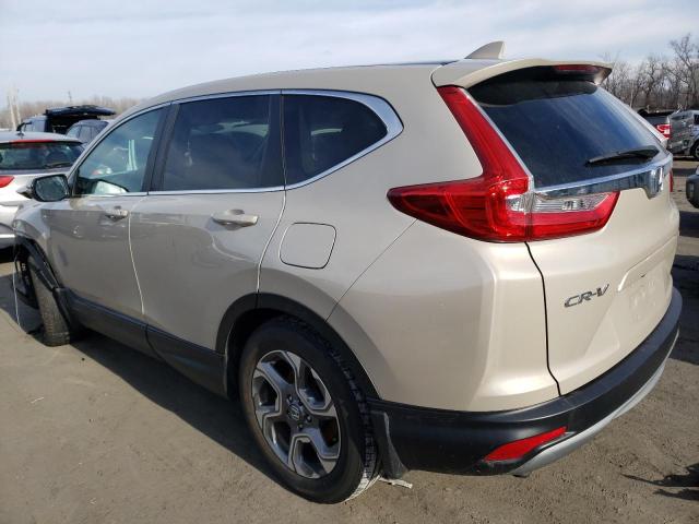 2HKRW2H83KH641046 - 2019 HONDA CR-V EXL GOLD photo 2