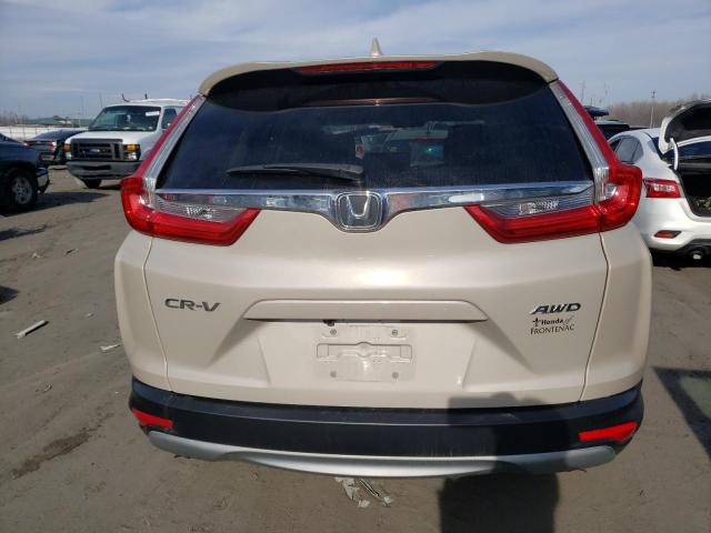 2HKRW2H83KH641046 - 2019 HONDA CR-V EXL GOLD photo 6