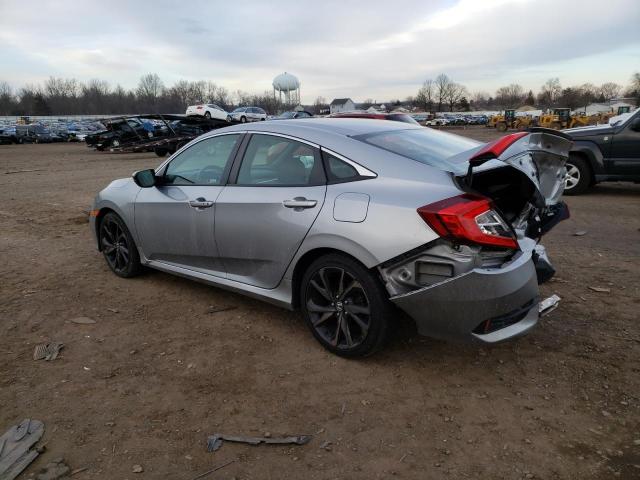 2HGFC2E82KH576975 - 2019 HONDA CIVIC SPORT 银色 照片 2