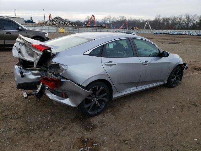 2HGFC2E82KH576975 - 2019 HONDA CIVIC SPORT 银色 照片 3